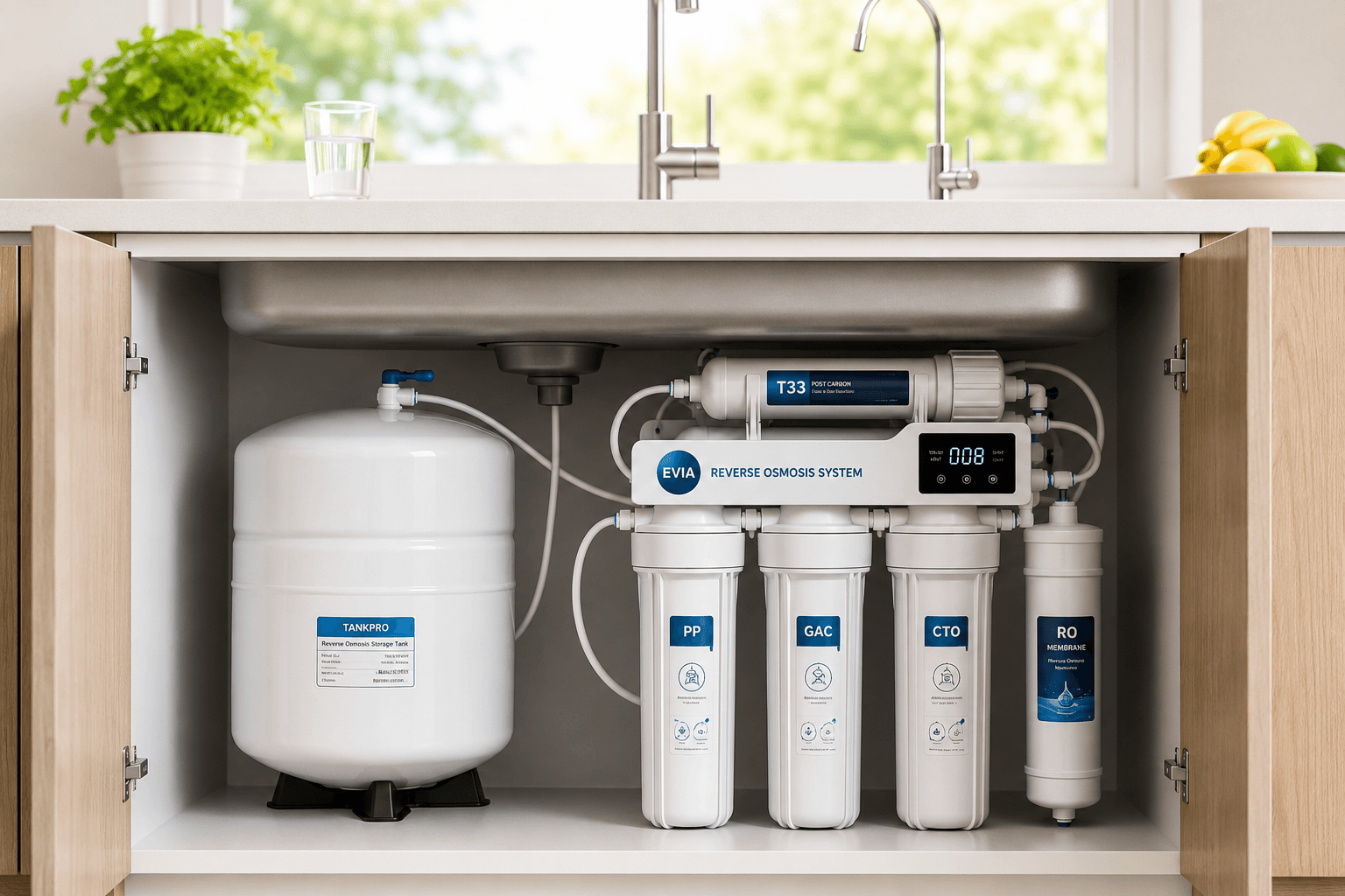 Osmoseur domestique : une eau purifiée directement à la maison