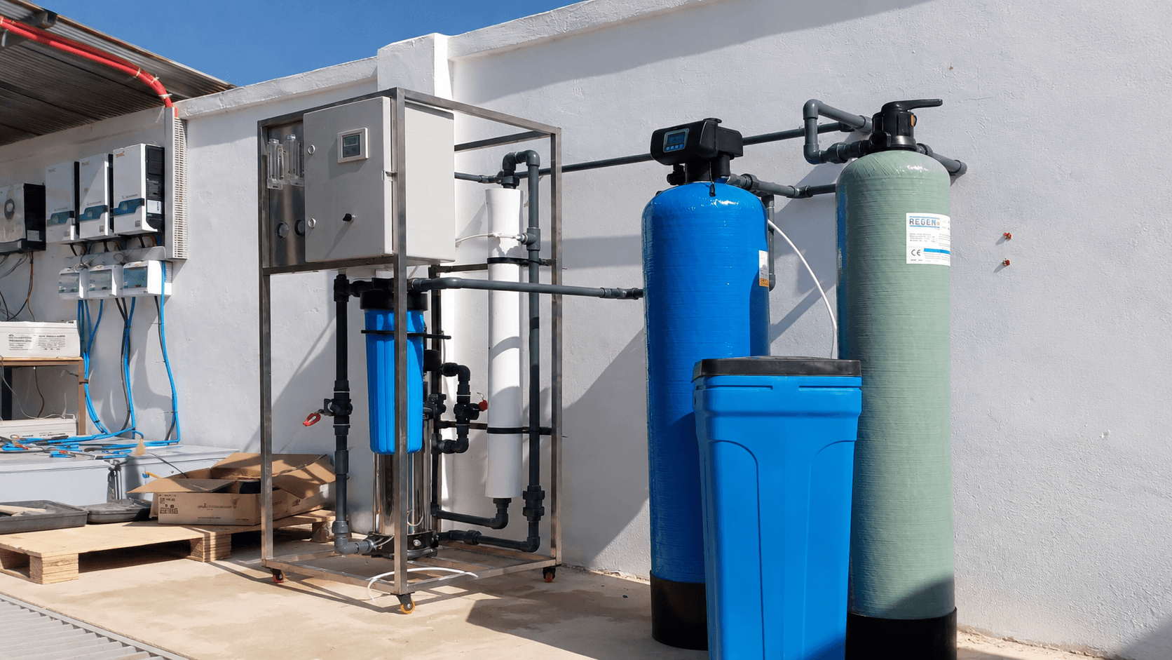 Station d’osmose inverse 500 L/h – Projet réalisé à Nador